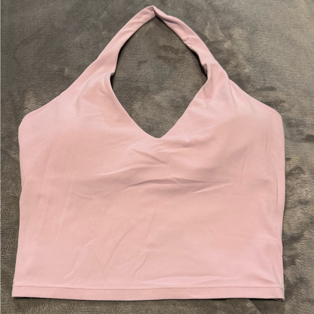 Oner Active Soft Motion Halter Neck Mid Vest w/ built in bra shelf